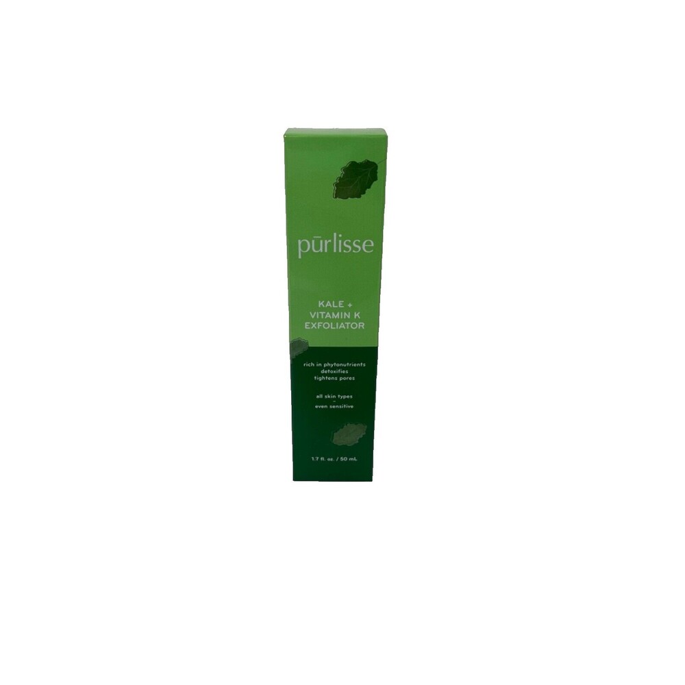 Purlisse Kale + Vitamin K Exfoliator - Full Size 1.7oz/50ml Sealed